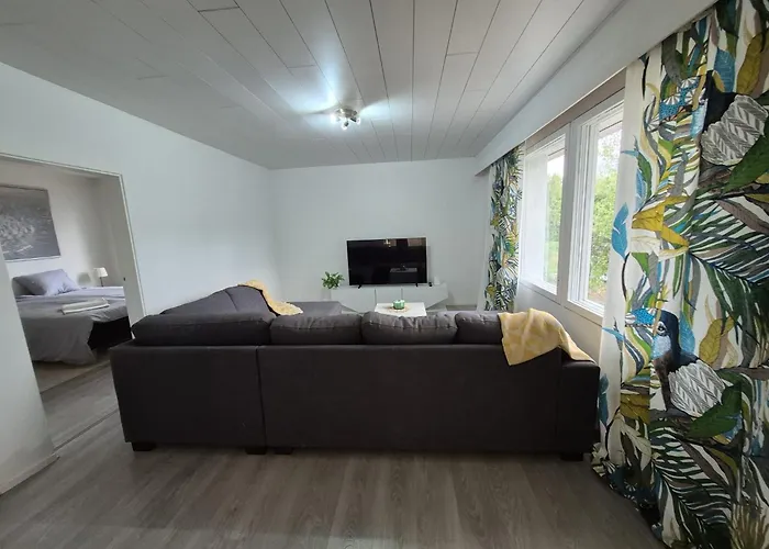 Cozy Two-room In Semi-detached House In The Impivaara Environment